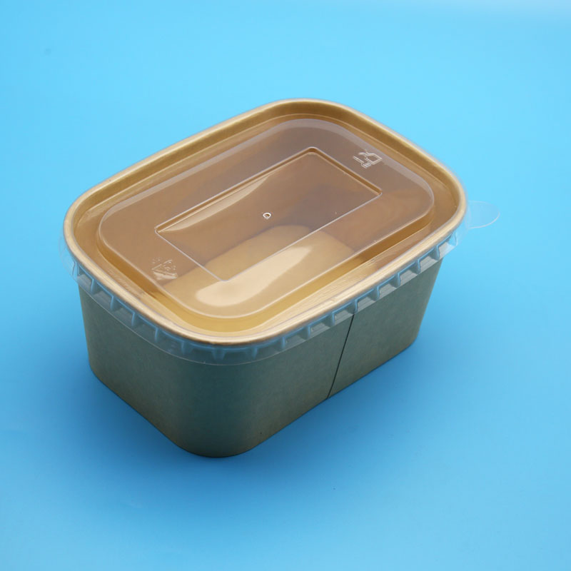 Factory Supply Heavy Duty Deli Containers - Disposable Kraft Paper Packing Box take out fast food container  – Globalink
