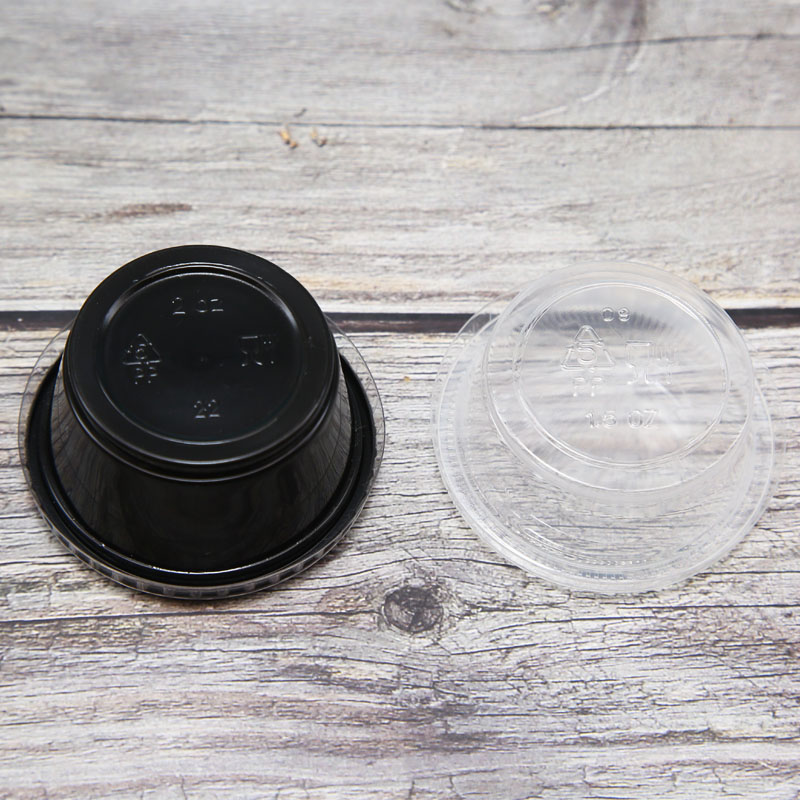 2oz Disposable Plastic Take Away Soy Sauces Cups Container Featured Image