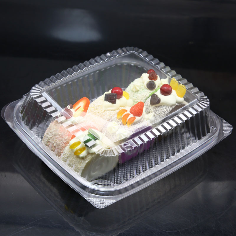 Disposable Plastic Customized Food Cake Containers