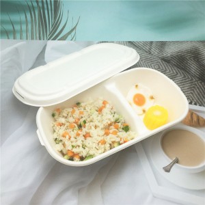 China OEM Airtight Cereal Containers - Take Away Compostable Biodegradable Bagasse Takeaway Food Container – Globalink