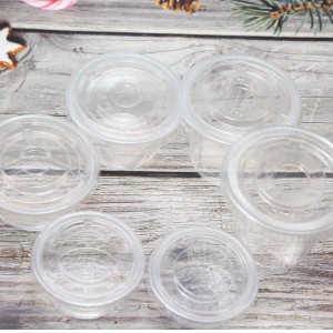Clear Plastic Take Away Soy Sauces Cups Container