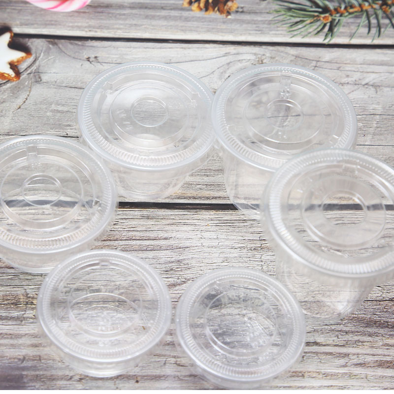 Clear Plastic Take Away Soy Sauces Cups Container Featured Image