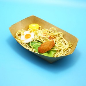 Food Grade Kraft Paper food container for fast food