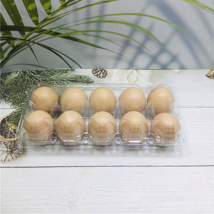 Cheap price Plastic Egg Cases - PET Blister Packing Food Grade Plastic Chicken Egg Tray 10holes – Globalink