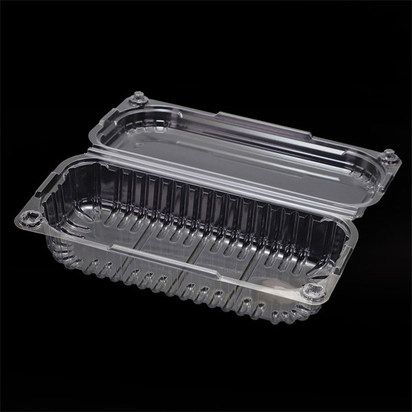 Post Consumer Transparent  plastic Packaging for Fruit ,Cookie and Salad