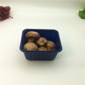 PET Plastic Food Container Fruit and Vegetable Packaging Trays Mushroom Trays