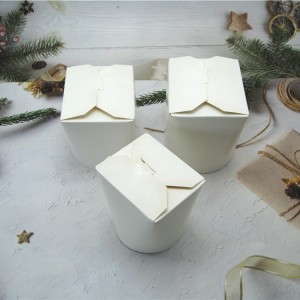 Wholesale Manufacturer Price Noodle Packing Paper Box for Fast Food