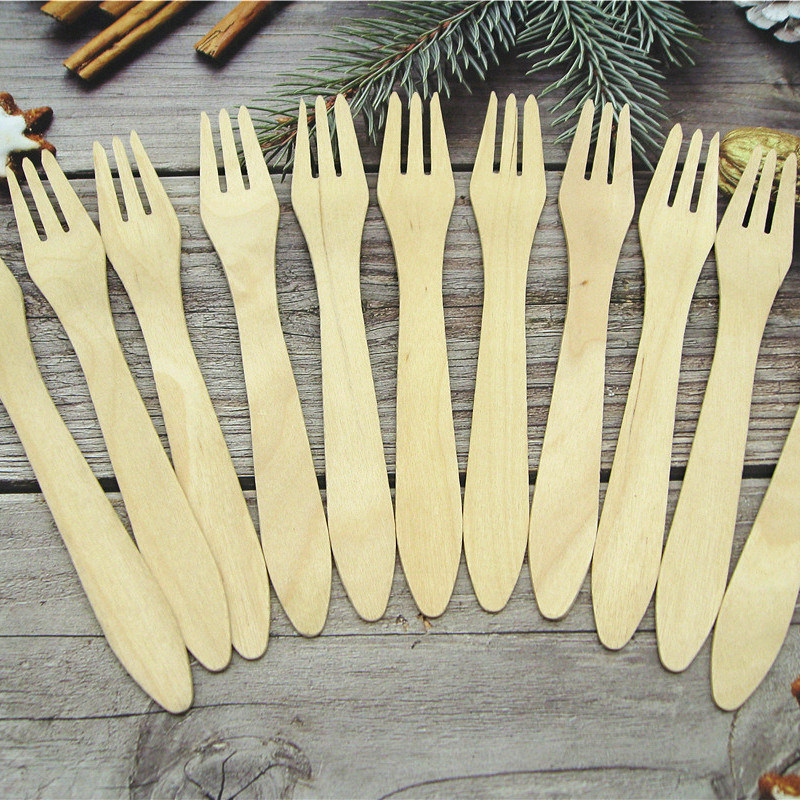 Wholesale Compostable Bulk Small Spoon Wooden Cutlery