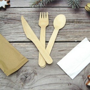 Disposable Biodegradable Dessert Spoons and Forks