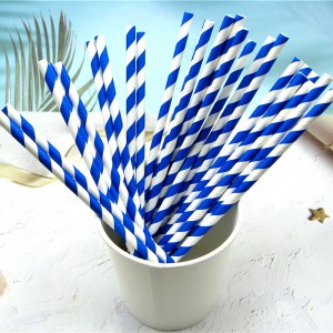 Party Decorations Colorful Paper Straws