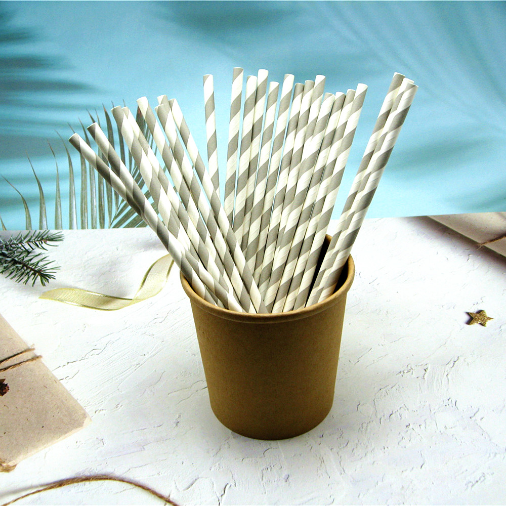 Wholesale Biodegradable Cornstarch Box - Biodegradable Straight Paper Straws – Globalink