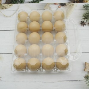 popular plastic portable egg storage tray box