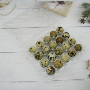 Wholesale Factory Price Plastic Clear Quail Egg Tray Cartons