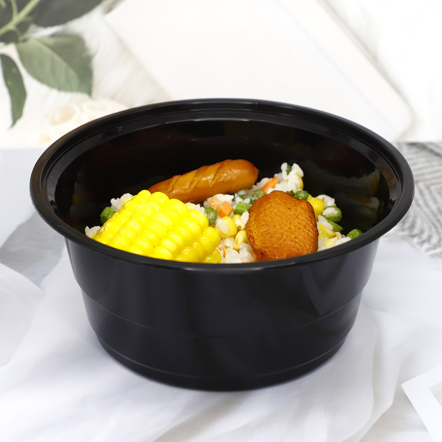 Customized Disposable PP plastic Food Containers with lid