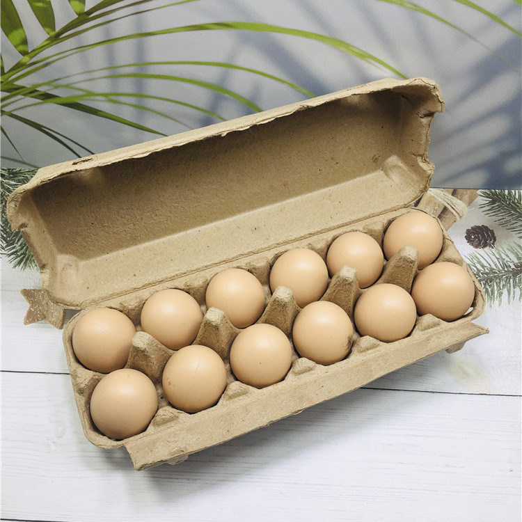 Cheap price Plastic Egg Cases - Top quality chicken egg trays pulp egg trays pulp molded pulp egg carton packaging – Globalink