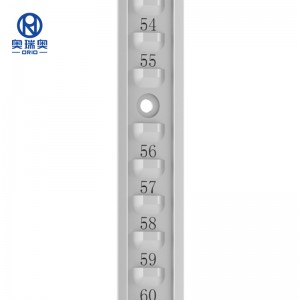 Clip di Montatura di Rail DIN d'Aluminiu per u Congelatore per Rail Din 35mm
