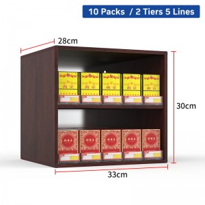 Hot-selling Customized Metal Floor Standing Cigarette Display Rack Vape Stand