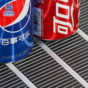 Estante del refrigerador del almacenamiento de la bebida del sistema del estante del rodillo de alimentación auto ajustable del supermercado