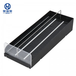 Butikker Customized Wire Display Dividers Roller Display Box