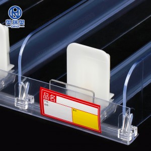 Customized Cigarette Shelf Pusher System Acrylic Shelve Spring Pusher