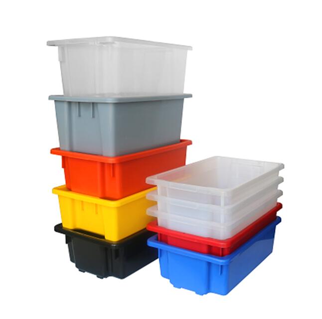 Do you know the advantages of plastic stack and nest tote box?
