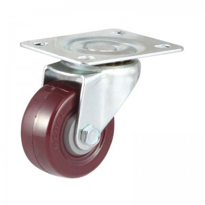 Swivel Caster Industrial PU Wheel China Manufacturer Fixed PP Castor