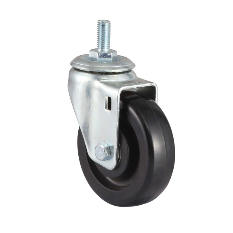 Factory directly supply Iron Cast Pu Wheel - EF2 Series-Threaded stem type (Zinc plating) – GLOBE