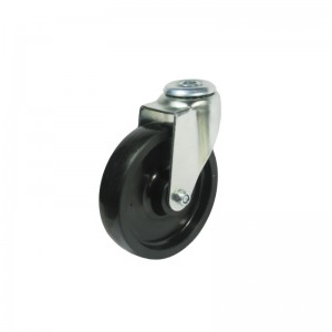 Caster China Factories PP Industrial Wheel Bolt Hole With brake