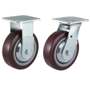 Textile Industry Anti-winding Heavy Duty PU Caster – EH22 SERIES