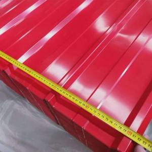 Color steel roofing sheet / wave tile