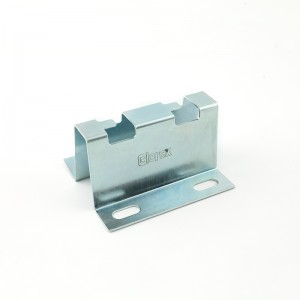 Suitable For Steel Wire Cable Tray Pre-Galvanised Fix Floor Bracket For Basket Tray