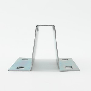 Suitable For Steel Wire Cable Tray Pre-Galvanised Fix Floor Bracket For Basket Tray