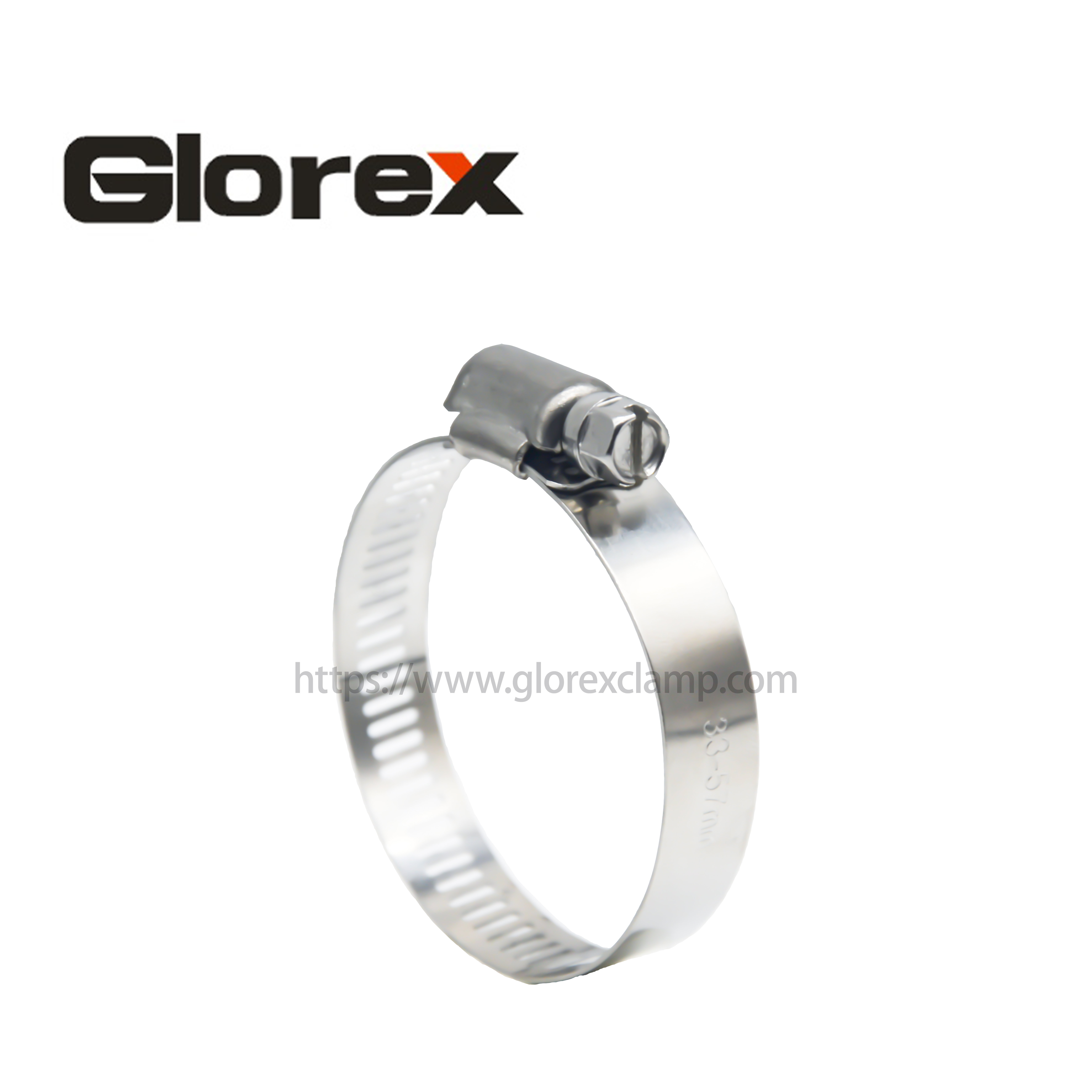 Best quality Breeze Hose Clamps - 12.7mm American type hose clamp – Glorex
