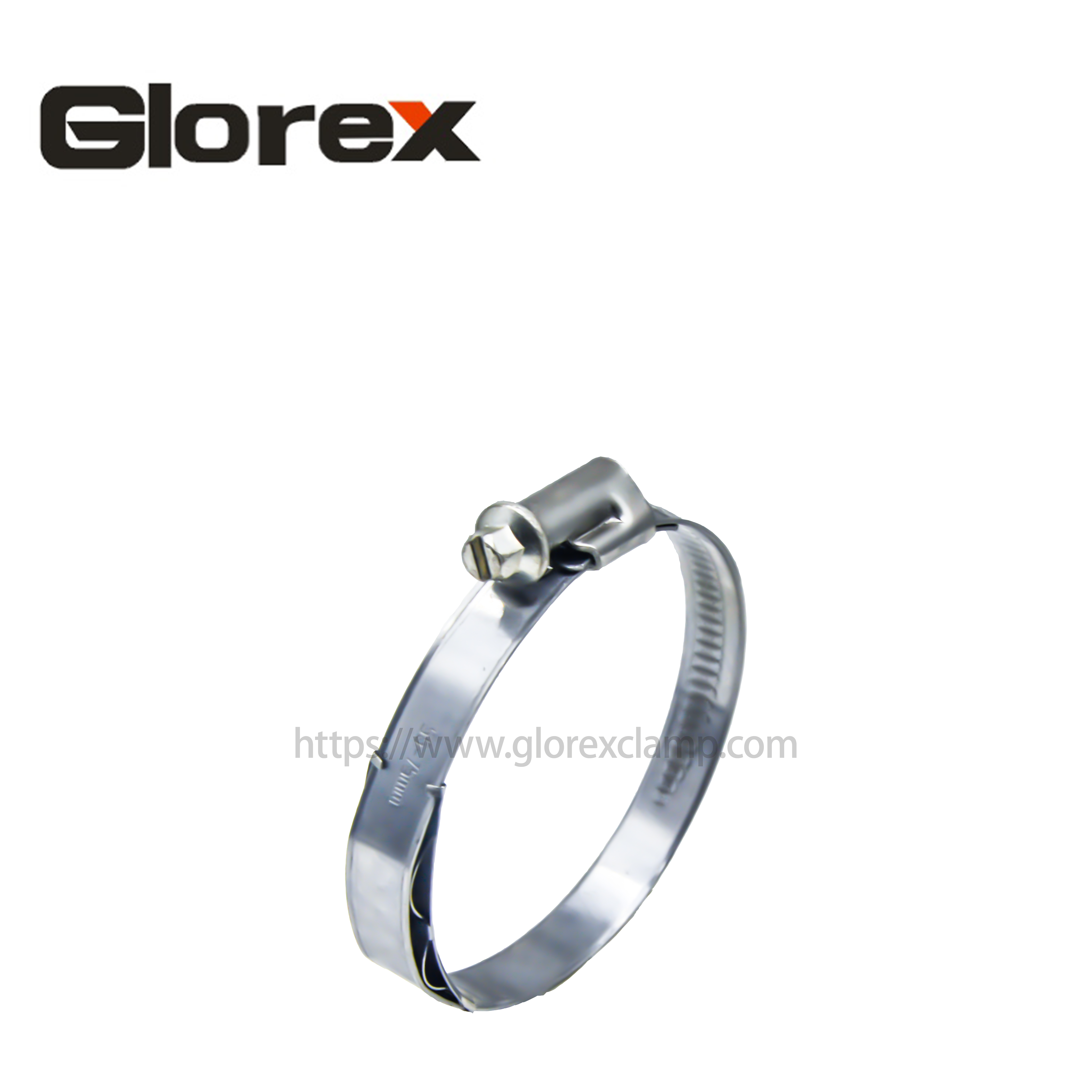 High Quality for China Custom Color Zinc Plated Steel Band Clamp Spring Hose Clamp - German type hose clamp without welding(with a spring) – Glorex