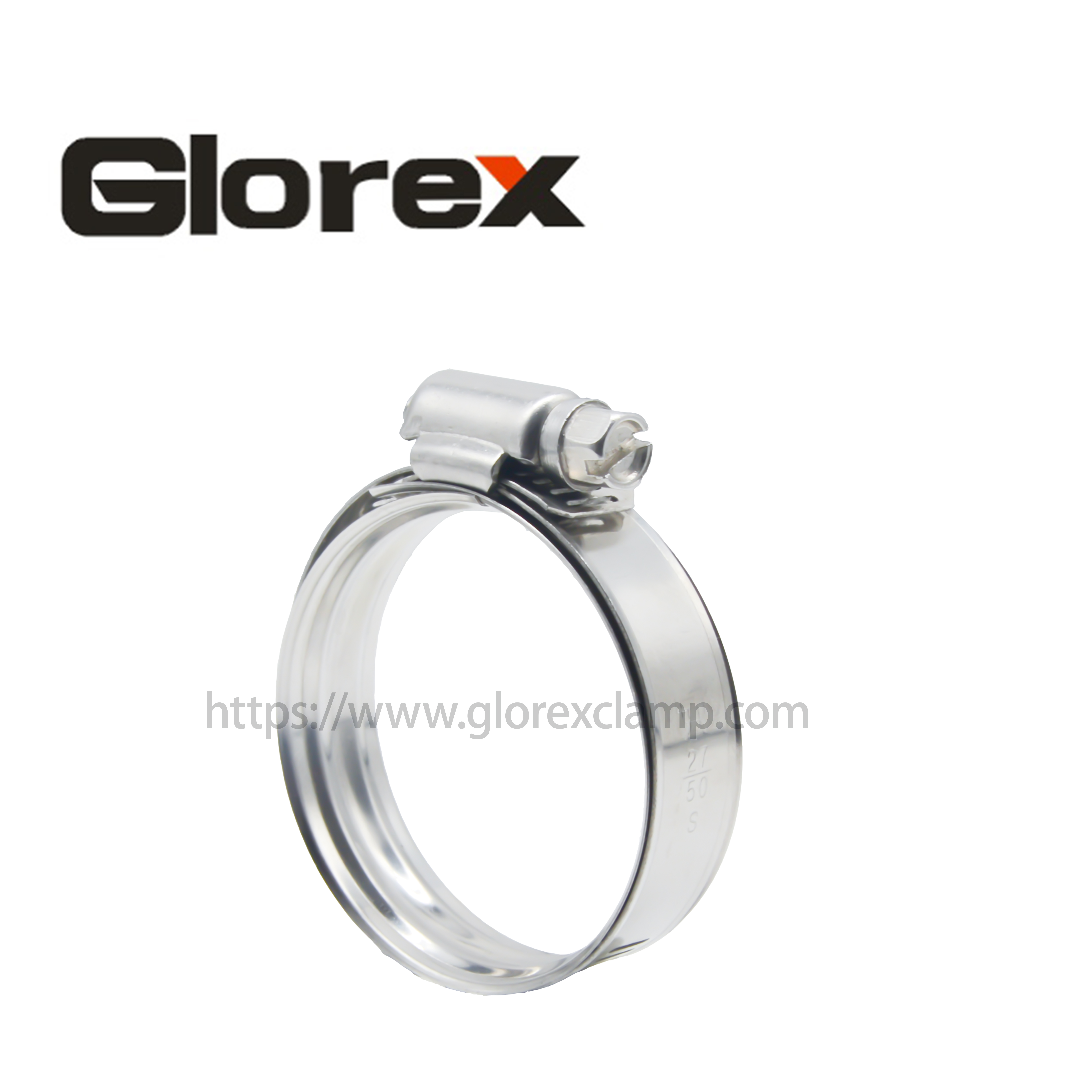 High definition Hose Clamps - Large American hose clamp band inner ring – Glorex