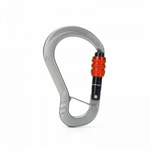 Bottom price Snap Hook Carabineer - Screw Lock Carabiner with Captive Eye Pin _ GR4305 – Glory