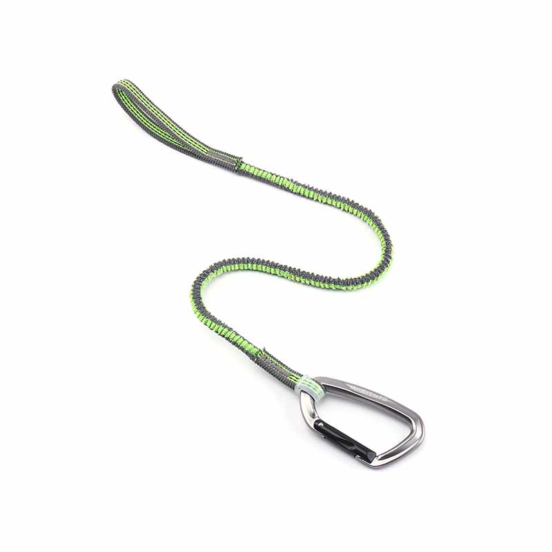 Factory Supply Luminous Polyester Pleated Shock-Absorbing Reflective Tool Lanyards - Reflective Pleated Shock-absorbing Tool Lanyard (with single carabineers) GR5134 – Glory