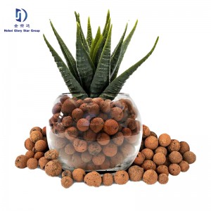 Hydroponics Clay Pebbles Lightweight Expanded Clay Aggregate