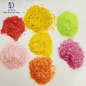 Dyed Color Mica Flakes Coloured Mica Flakes For Floor Engineering Flakes