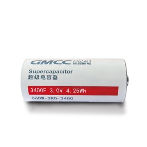 φ60mm 3.0V 3400F EDLC Supercapacitor cells单体-07