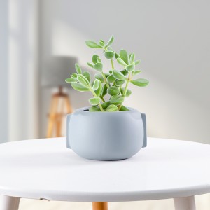 Nordic einfache und kreative Keramik Kugel Topf kleine Blumentopf Hersteller Großhandel