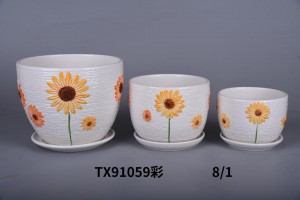 Hot sale indoor decoration flower pots wholesale