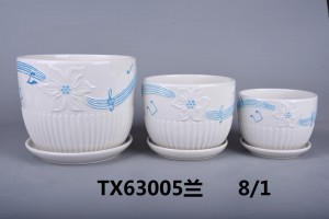 Home cheap ceramic flower pots and flower troughs