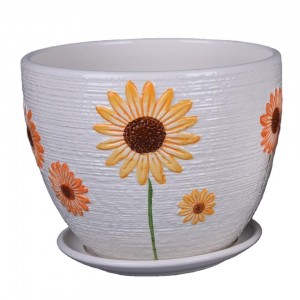 Hot sale indoor decoration flower pots wholesale