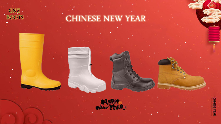 Juhlimme kiinalaista uutta vuotta ja jatkamme korkealaatuisten turvakenkien tarjoamista