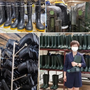 CE ASTM AS/NZS PVC Safety Rain Boots b'Toe ta 'l-Azzar u Midsole