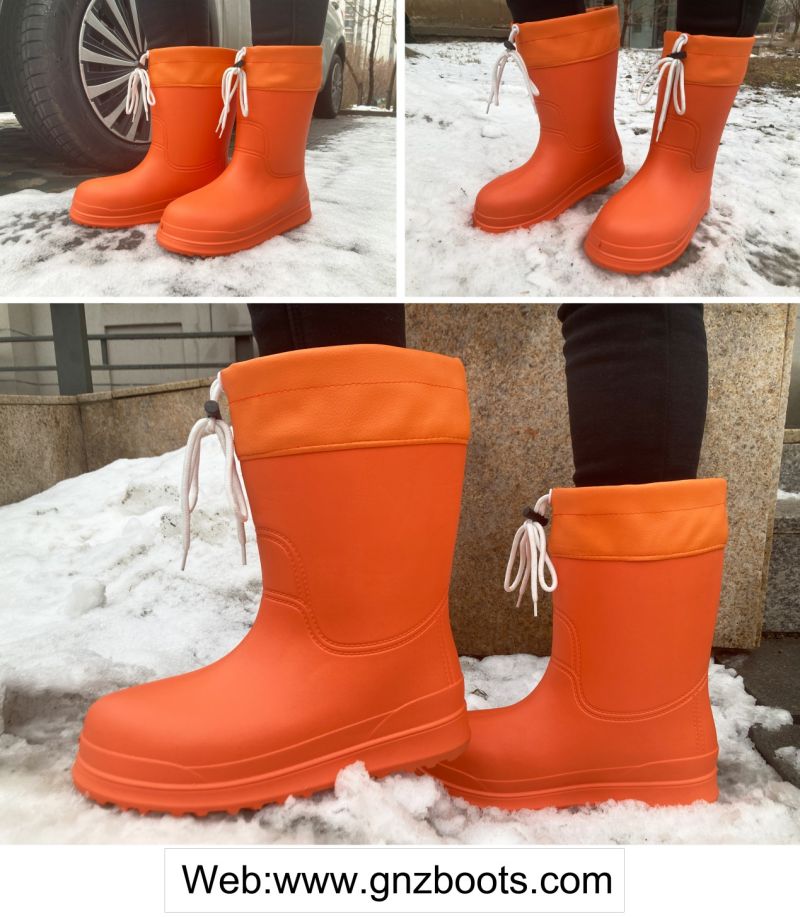 Būkite šilti ir apsaugoti: minkšti ir lengvi EVA batai nuo lietaus
