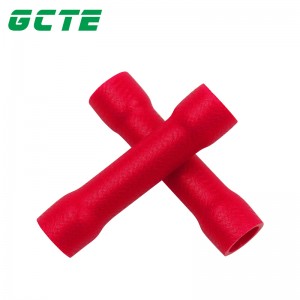 Insulated Vinyl Butt Connectors Red Color BV1.25