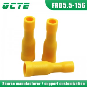 FRD5.5-156 Fully Bullet-type insulated vinyl terminal female insulated terminal