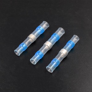 Waterproof Solder Seal Wire Connectors Solder Sleeve Heat Shrink Butt Connectors  (blue)